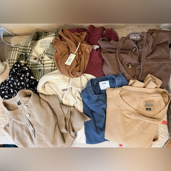 Cozy 10 piece collection American Eagle Aerie Aeropostale Lucky - Picture 2 of 15